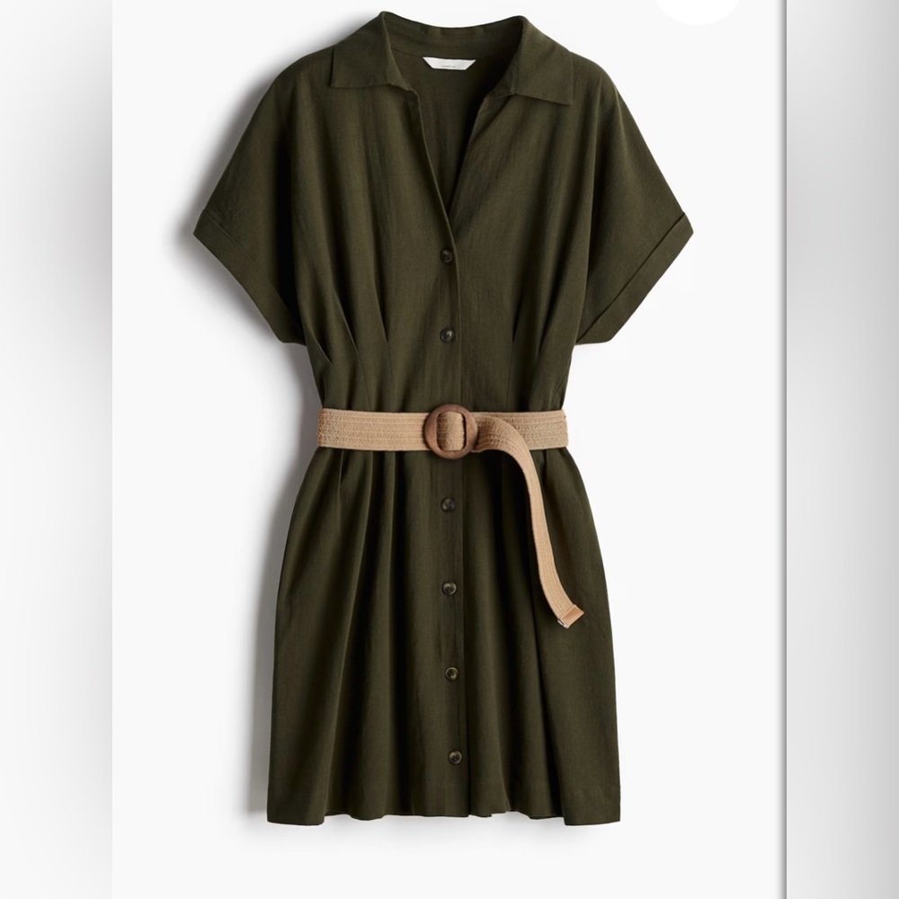 H&M Shirt dress with belt